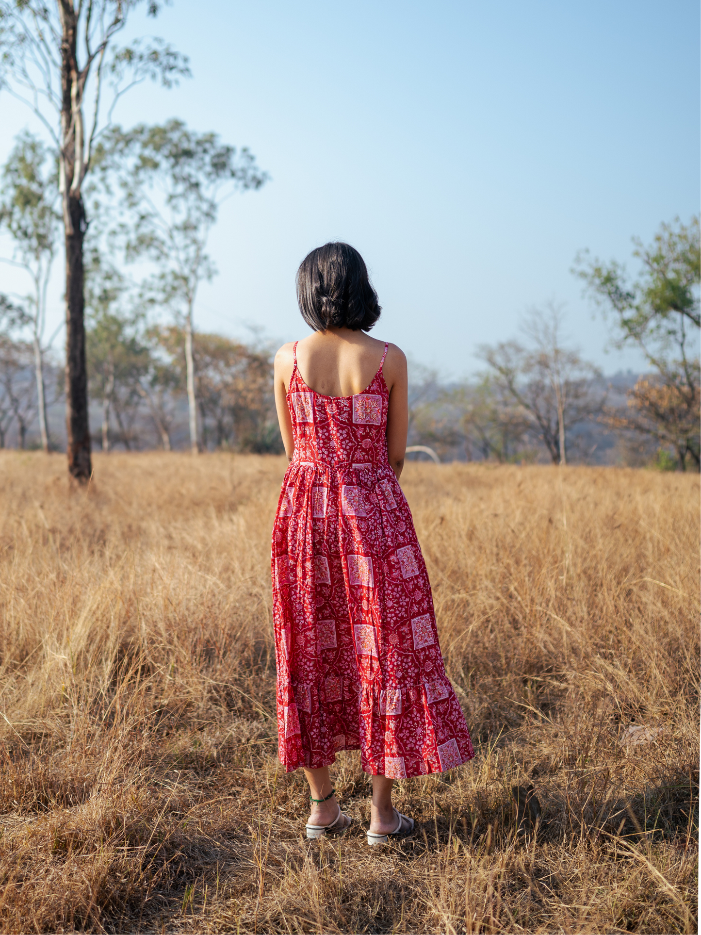 Bikaner Dress - Hand-block Printed Cotton Dress