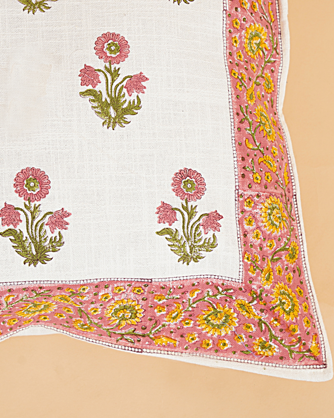 Char Bagh Boota Cushion Cover